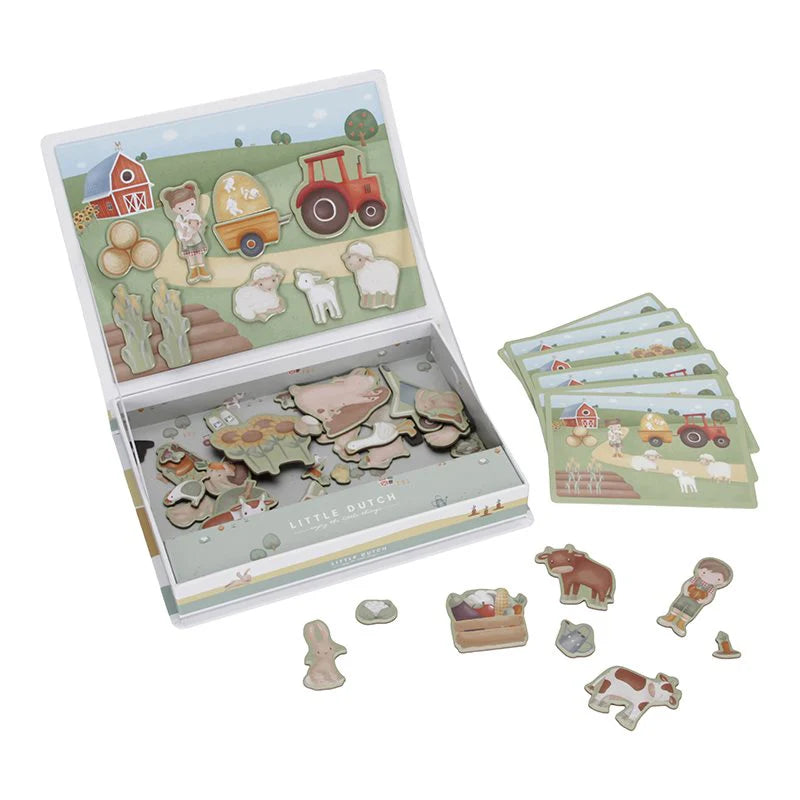 Little Dutch Little Farm -magneettinen farmipeli