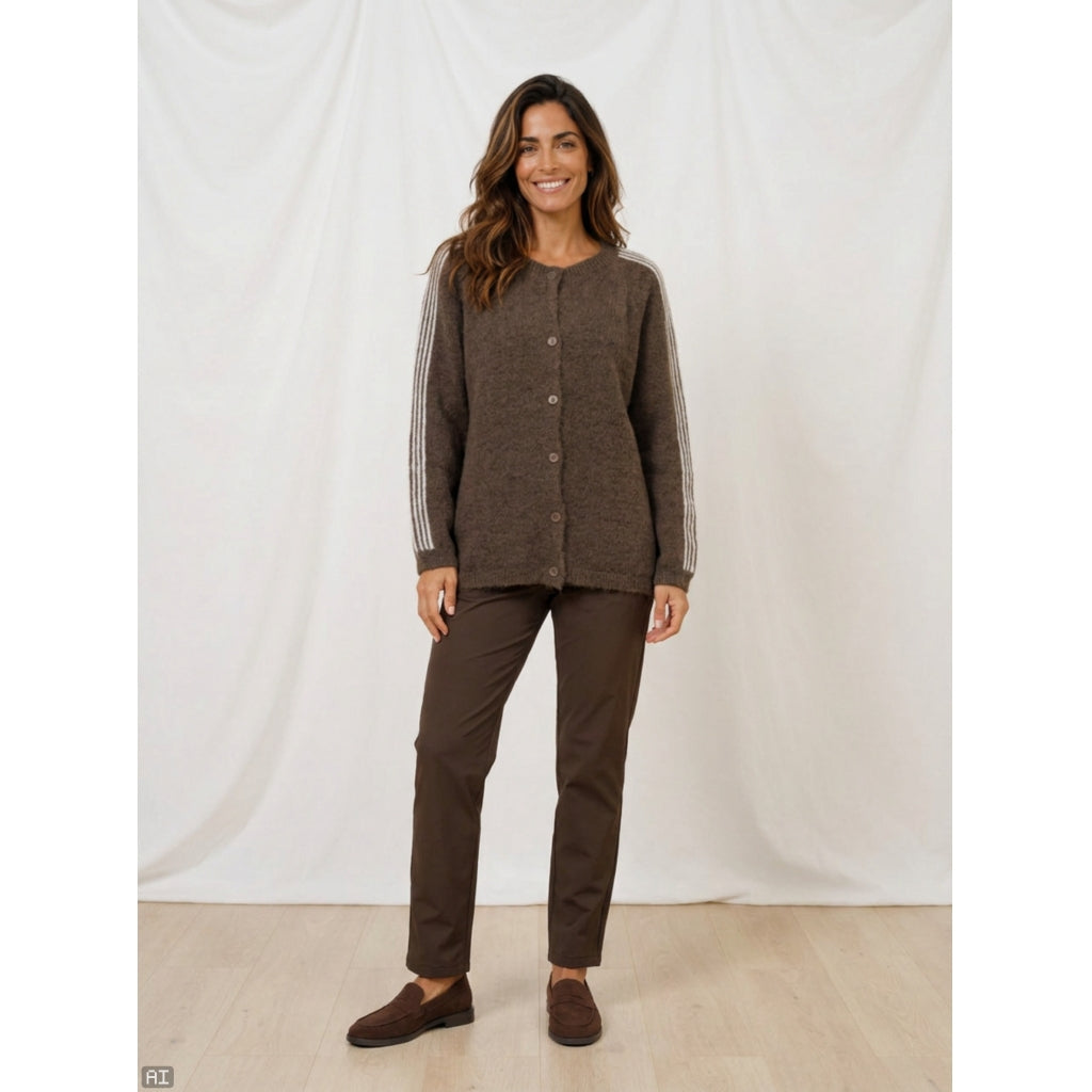 Marta du Chateau Vellie Knit neuletakki Moro/Fango