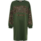 Marta du Chateau Cannes Dress - Military/Leo