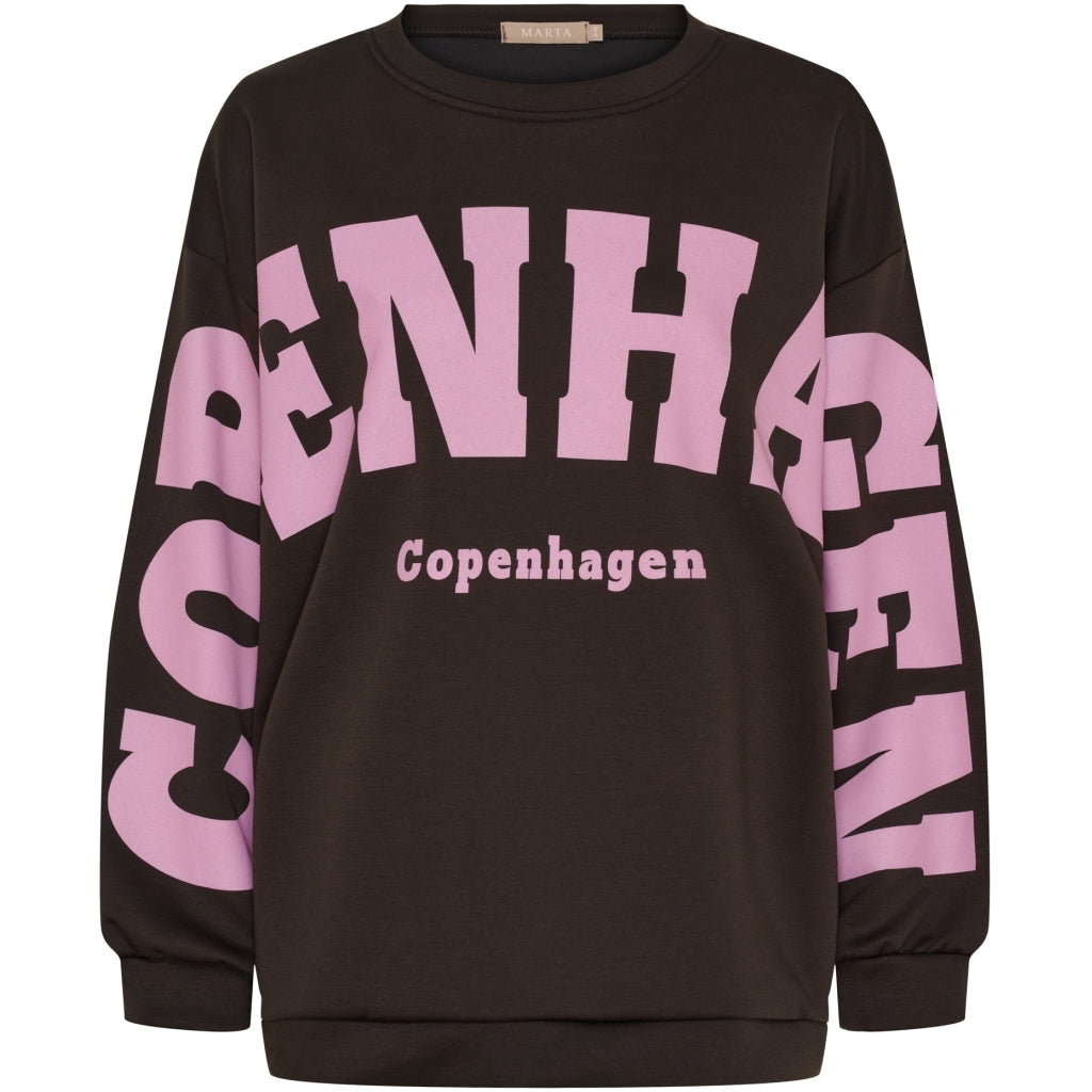 Marta du Chateau Hibiscus Sweatshirt - Moro