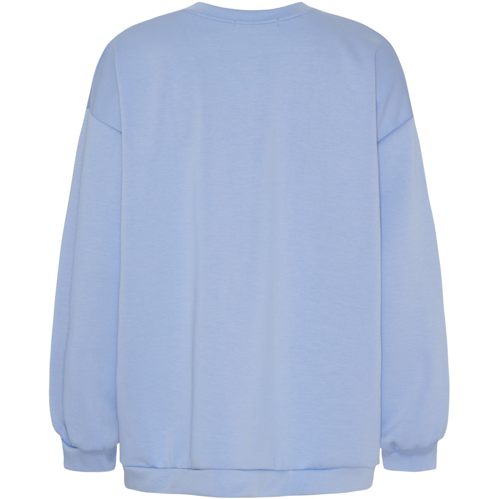 Marta du Chateau Hibiscus Copenhagen collegepaita - Sky Blue