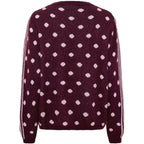 Marta du Chateau Bellora Knit Bordeaux/Rosa