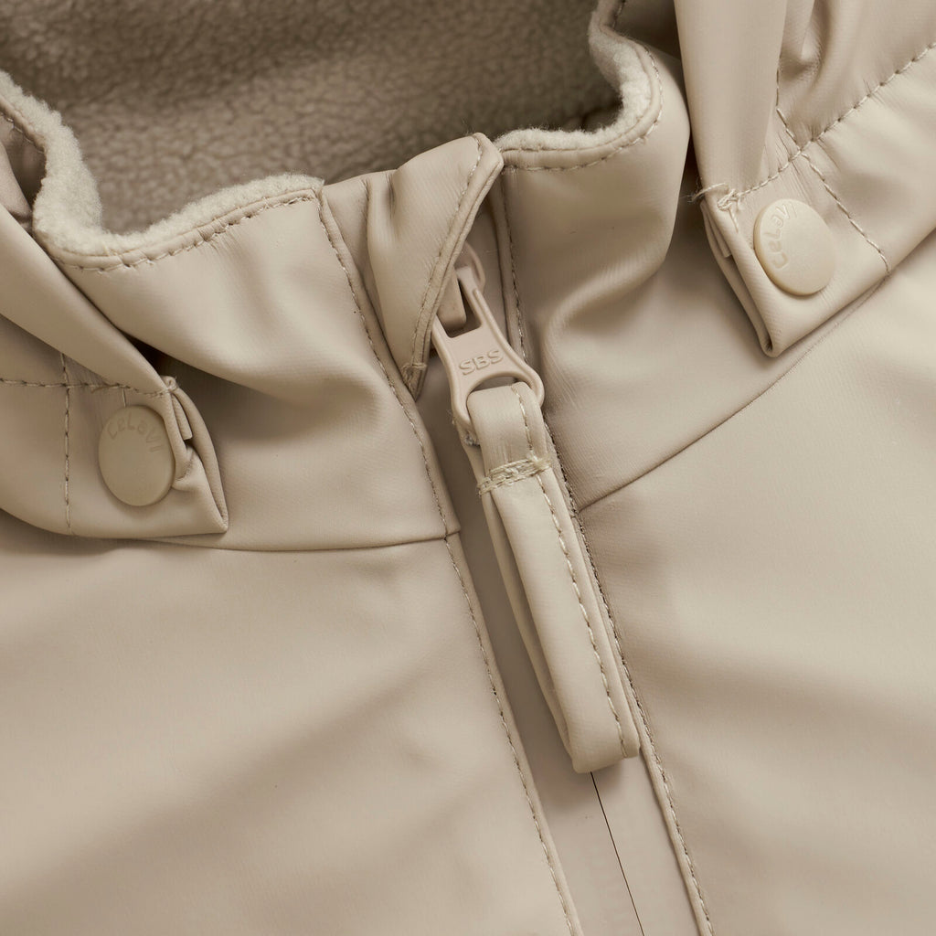 CeLaVi Basic rainwear suit -PU - Kurahaalari - white pepper