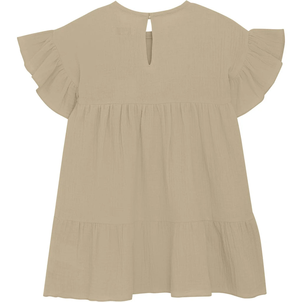 Huttelihut - harsomekko beige