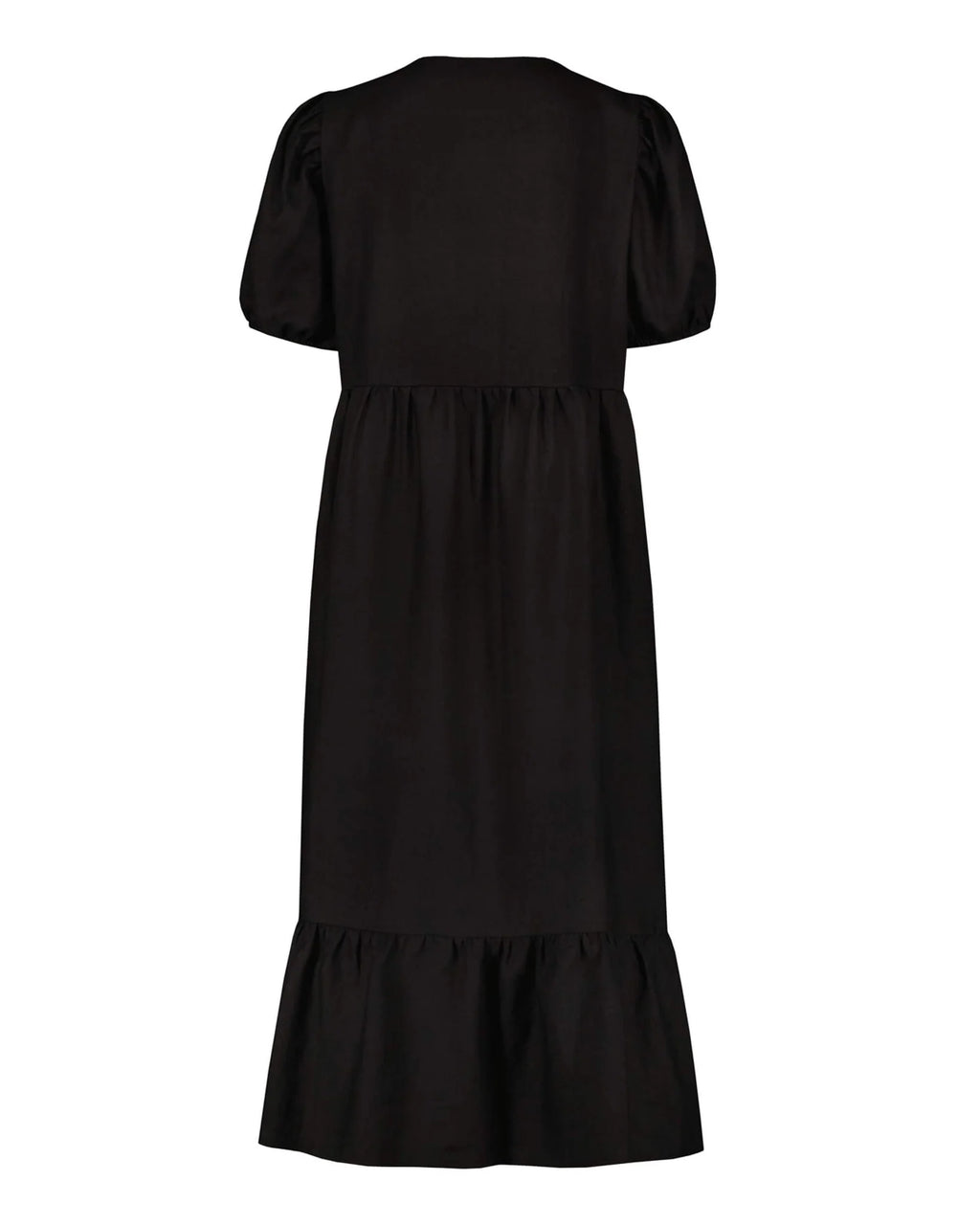 Nakoa -naisten pellavamekko.Astrid Dress,Black