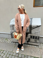 RORO MOHAIR - mohairneuletakki – Nougat