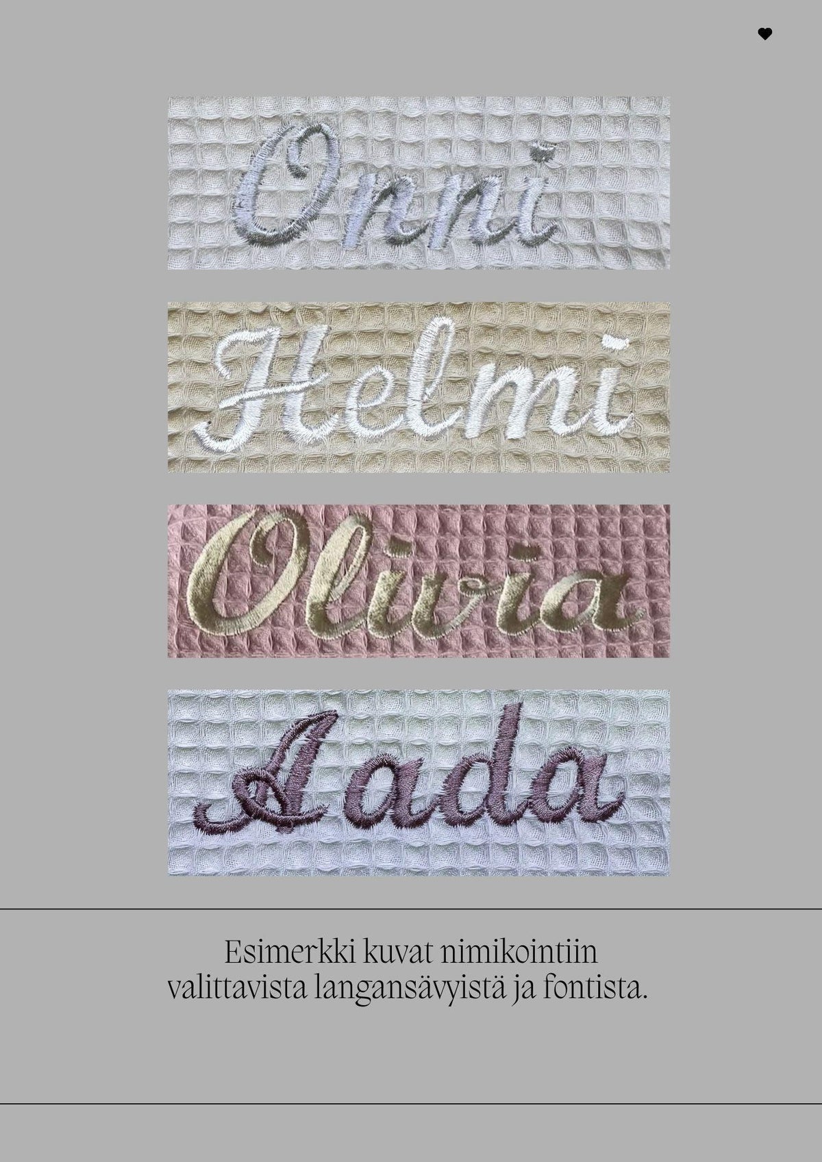 Kylpyponcho - Alma - Luna Living