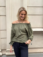 Marta du Château Juniper Tencel - military green