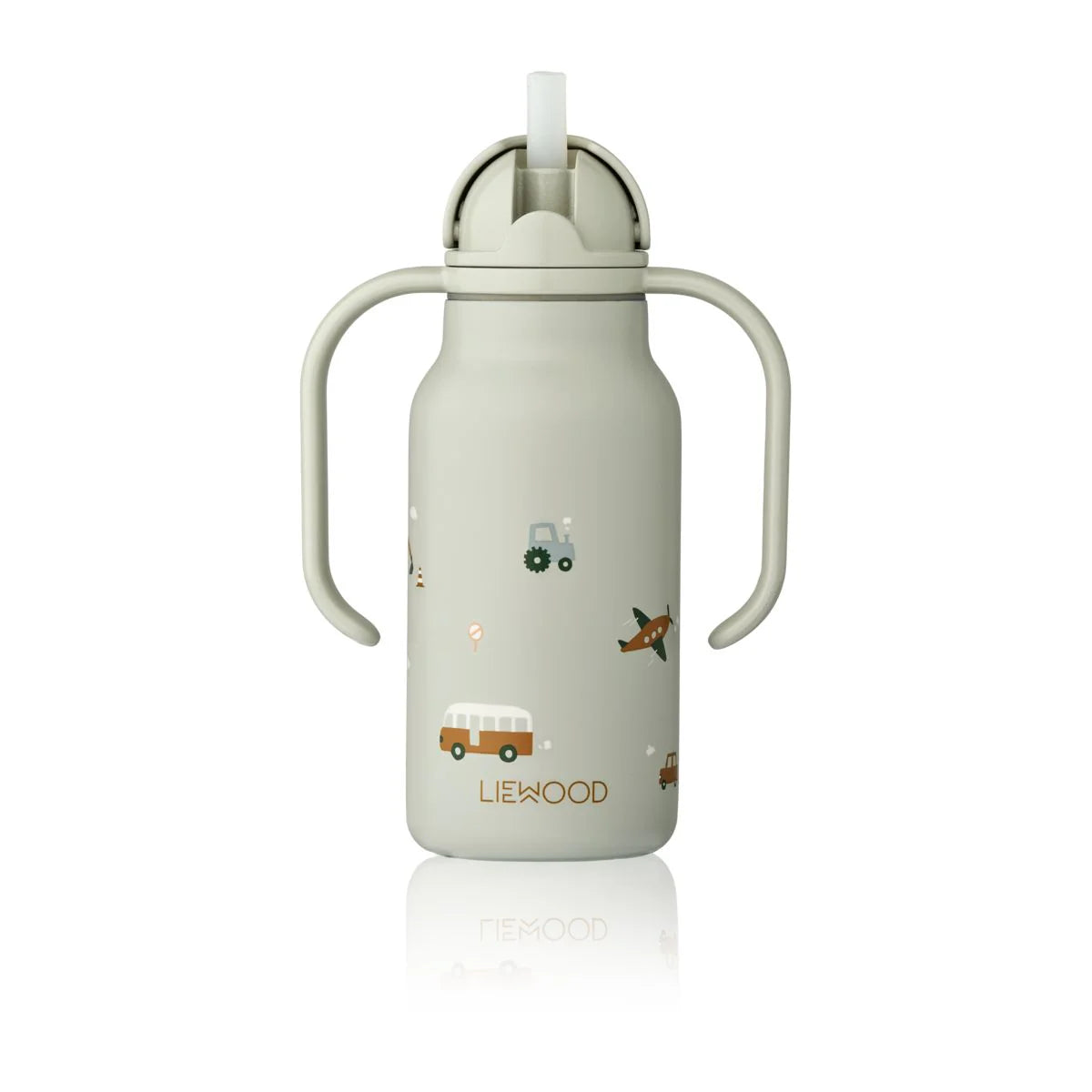 LIEWOOD-vehicles / dove blue-vesipullo 250 ml