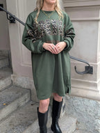 Marta du Chateau Cannes Dress - Military/Leo