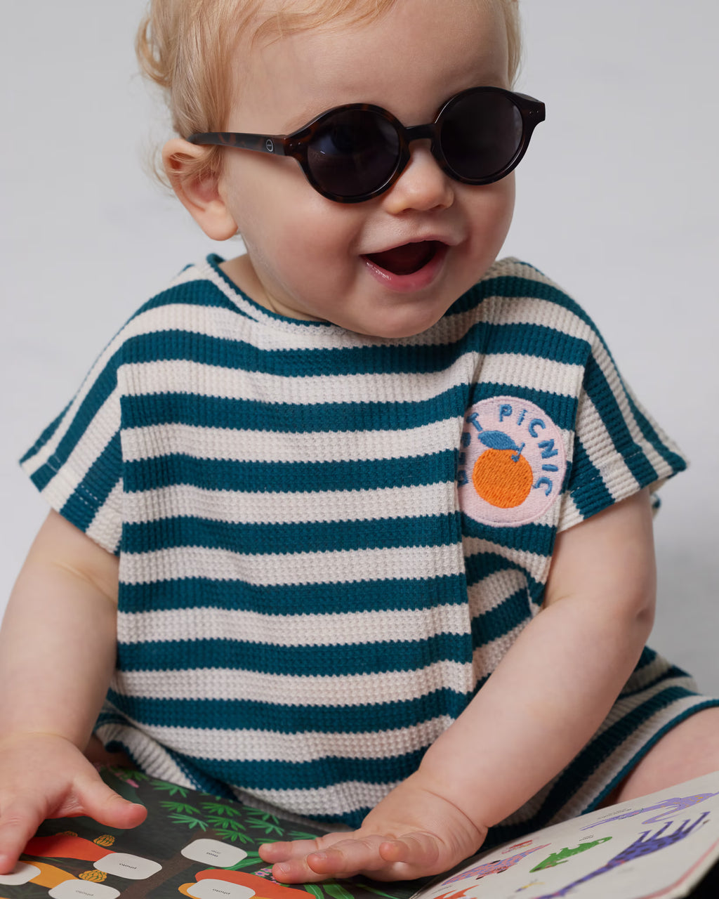 IZIPIZI Baby aurinkolasit 0–3 v,tortoise