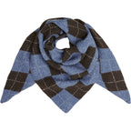 Marta du Château Gretzel Scarf Jeans Blue/Coffee