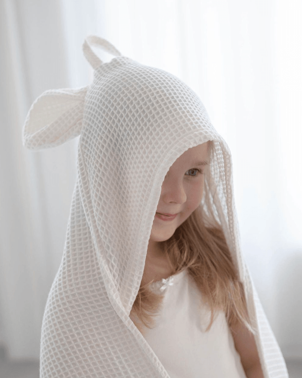 Huppupyyhe vauvalle ja juniorille- Teddy - Luna Living